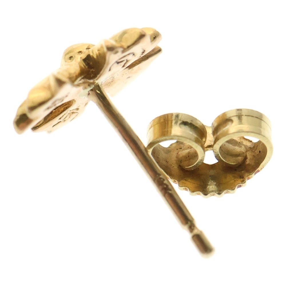 CHROME HEARTS(クロムハーツ) 22K No2 CH CRS CHクロススタッド ピアス ゴールド