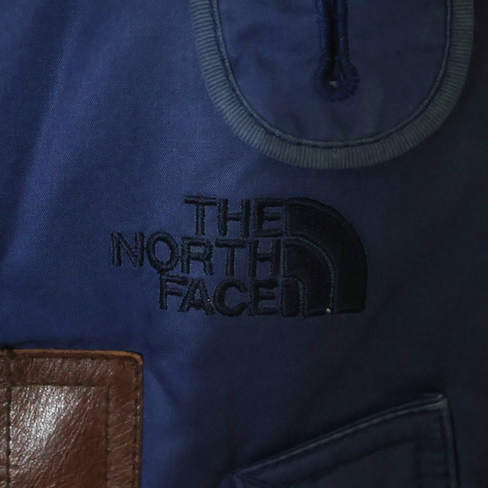 JUNYA WATANABE COMME des GARCONS(ジュンヤワタナベ コムデギャルソン) 11AW AD2011 ×THE NORTH FACE ザ ノースフェイス レザー切替 N-3Bタイプ ダウンジャケット WH-J913