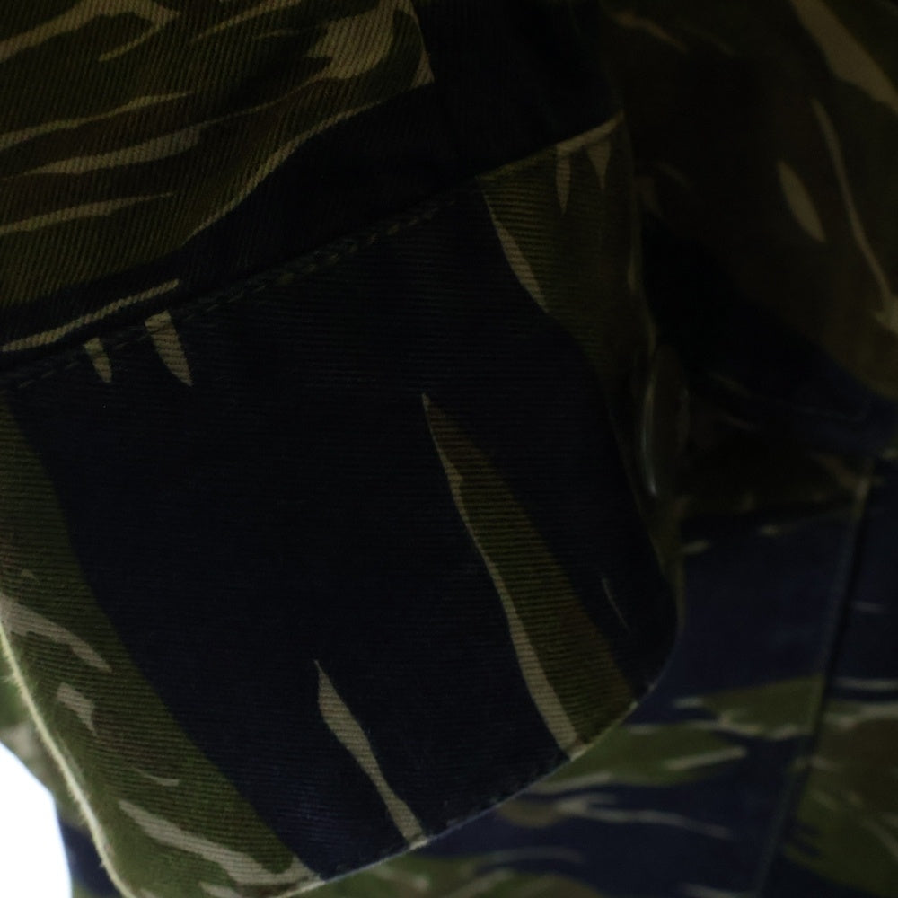 Sync.(シンク) ×D FACE FATIGUE JACKET APOPcalypse NOW ディーフェイス アポップカリプスナウ バックロゴ タイガーカモ ファティーグジャケット カーキ
