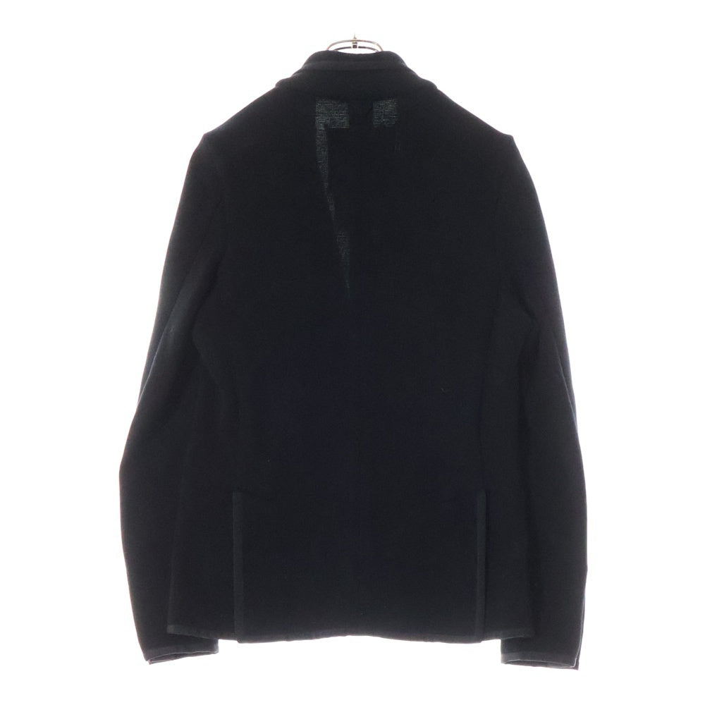 BLACK FLEECE BY BROOKS BROTHERS(ブラック フリース バイ ブルックス ブラザーズ) パイピングデザイン コットンニット 3B テーラードジャケット ブラック 55326-01
