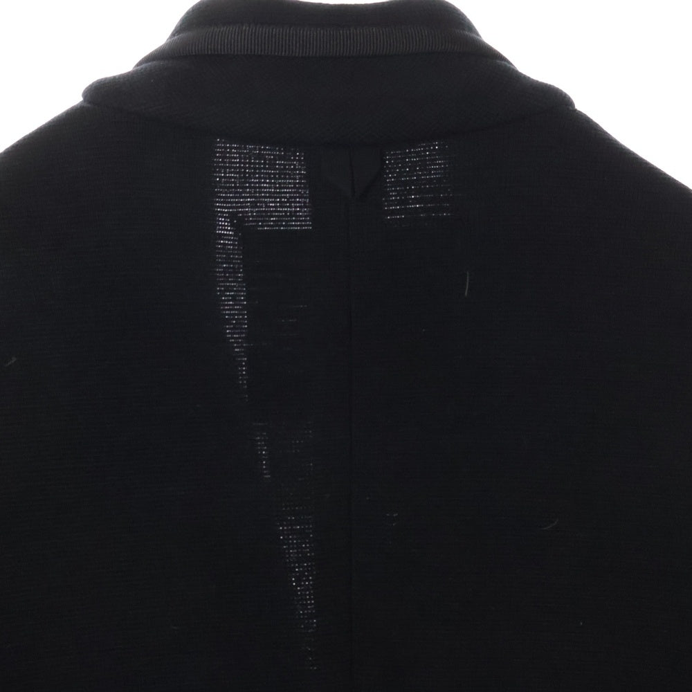 BLACK FLEECE BY BROOKS BROTHERS(ブラック フリース バイ ブルックス ブラザーズ) パイピングデザイン コットンニット 3B テーラードジャケット ブラック 55326-01