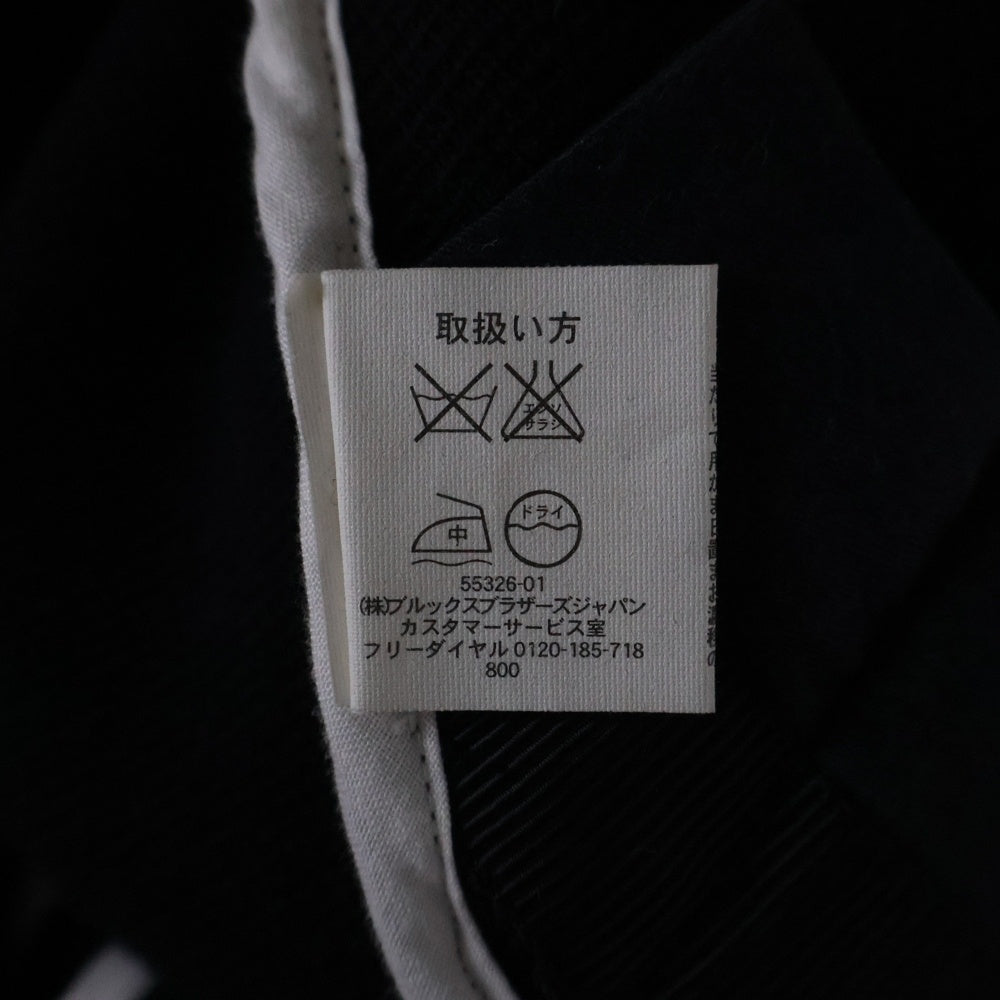 BLACK FLEECE BY BROOKS BROTHERS(ブラック フリース バイ ブルックス ブラザーズ) パイピングデザイン コットンニット 3B テーラードジャケット ブラック 55326-01
