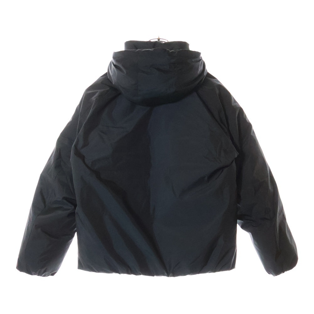 Calvin Klein Jeans(カルバンクラインジーンズ) デタッチャブルフーデッド ナイロン ジップアップダウンジャケット ブラック J326604