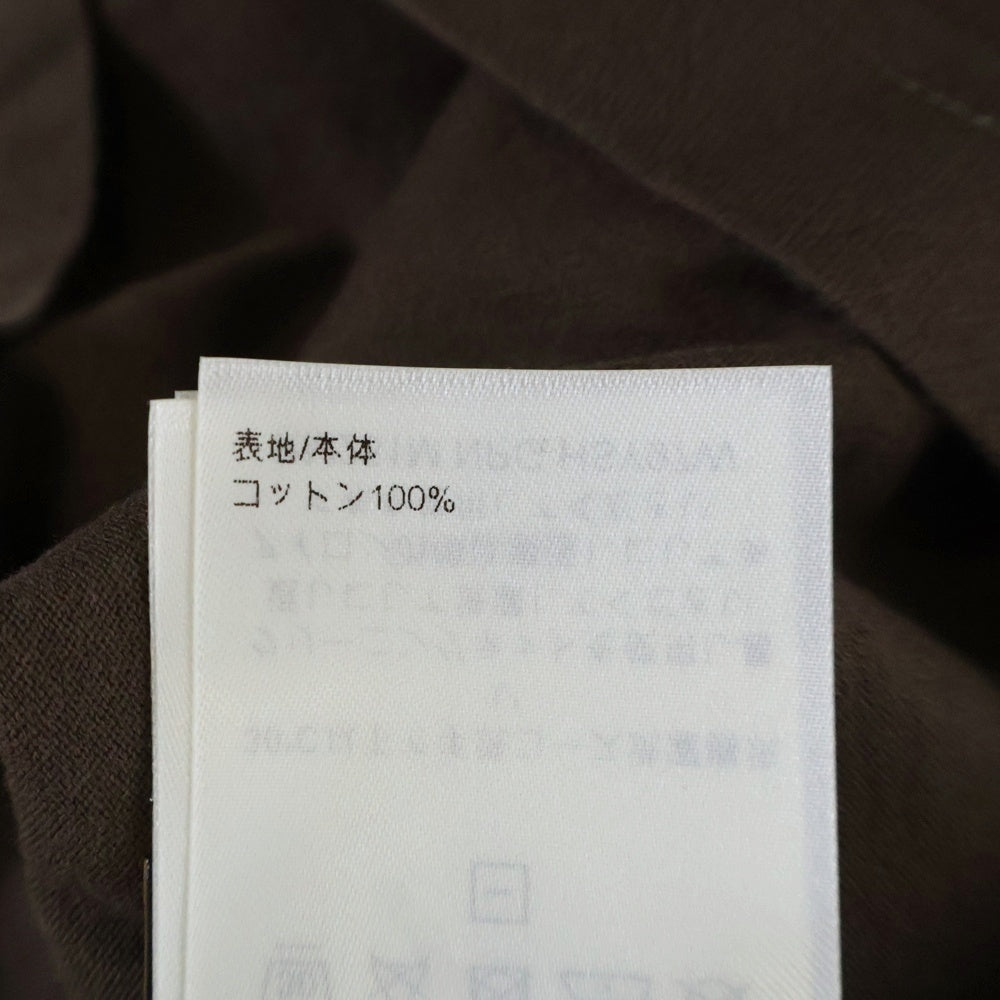 LOUIS VUITTON(ルイヴィトン) 25SS WASHED EMBELLISHED COTTON T-SHIRT ウォッシュド エンベリッシュド コットン クルーネック半袖Tシャツ カットソー ブラウン RM251M NPG HSY97W