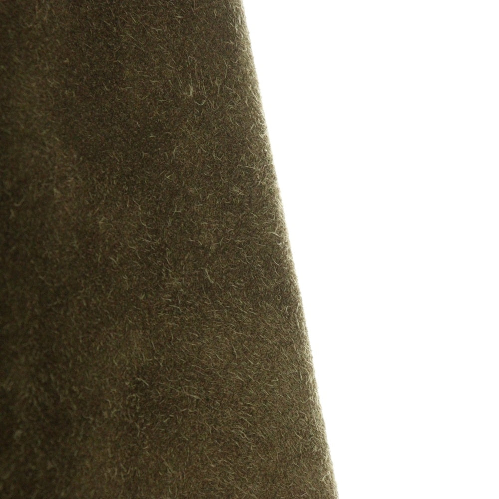 nonnative(ノンネイティブ) ポニースキン スエード 比翼 テーラードジャケット ブラウン