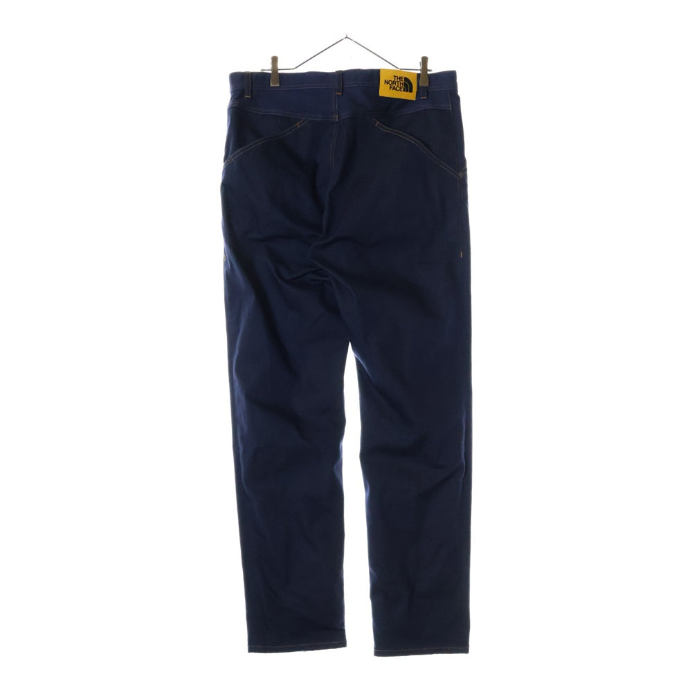 THE NORTH FACE(ザノースフェイス) DENIM CLIMBING STRAIGHT PANT イエローパッチ クライミング ストレート デニム パンツ インディゴ NB32204
