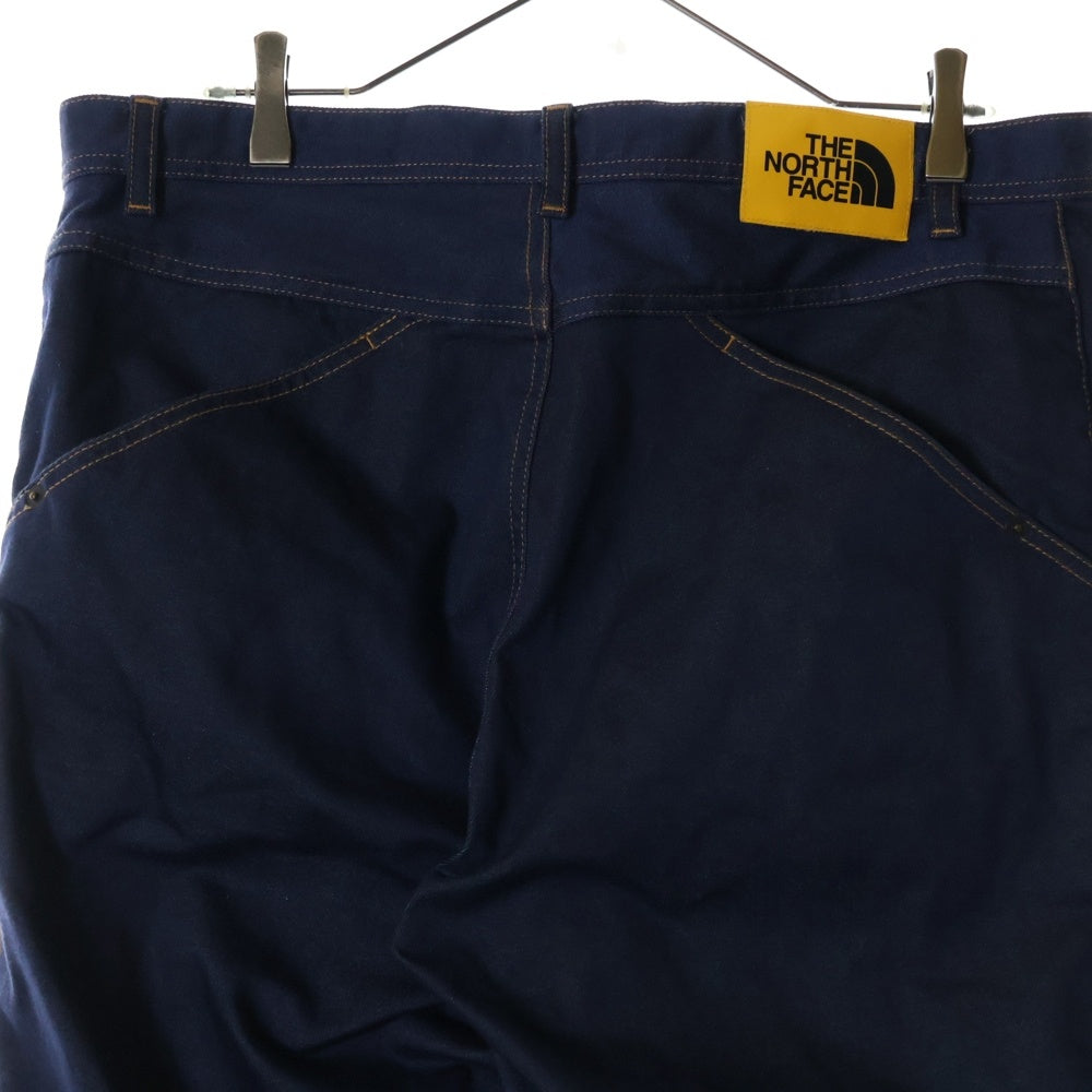 THE NORTH FACE(ザノースフェイス) DENIM CLIMBING STRAIGHT PANT イエローパッチ クライミング ストレート デニム パンツ インディゴ NB32204