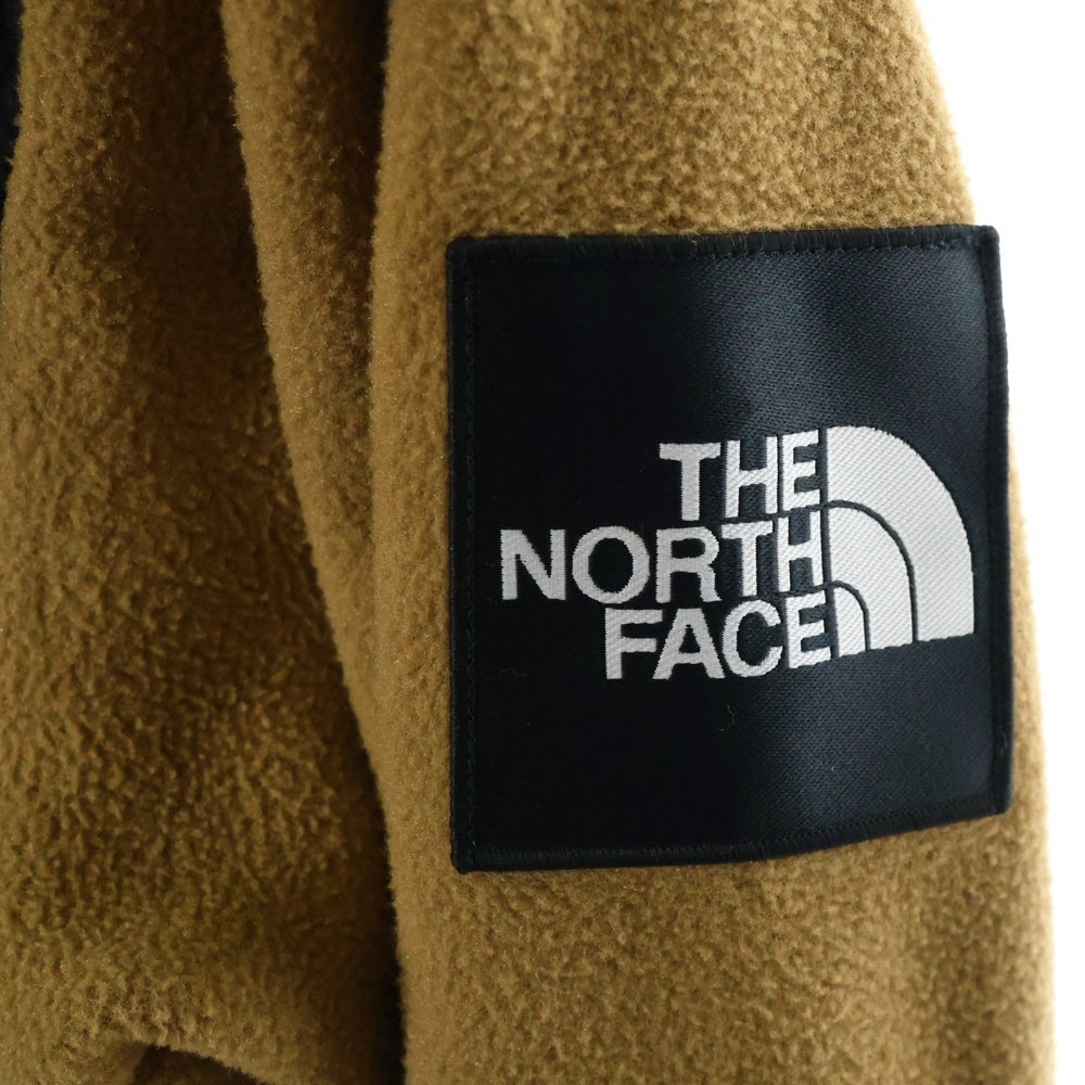 THE NORTH FACE(ザノースフェイス) DENALI JACKET ナイロン切り替え ジップアップ フリース デナリ ジャケット ブラック/ブラウン NA72450