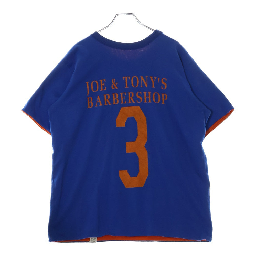 VINTAGE(ヴィンテージ) 90s BEASTIE BOYS JUNIOR VARSITY TOUR ビースティボーイズ ジュニアバーシティツアー カレッジロゴプリント リバーシブル クルーネック半袖Tシャツ カットソー