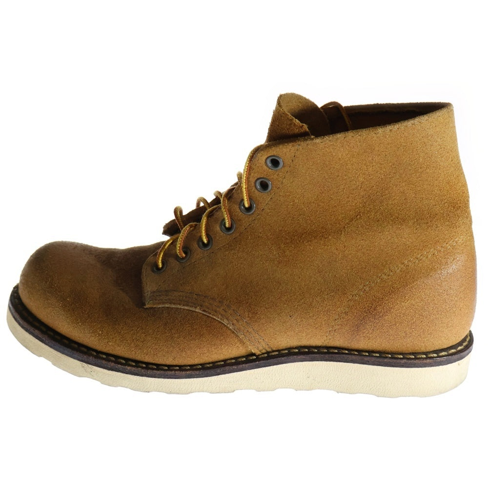 RED WING(レッド ウイング) Classic Work 6inch Round-toe クラシックワーク 6インチラウンドトゥ ハイカットレザーシューズ ブラウン 8151