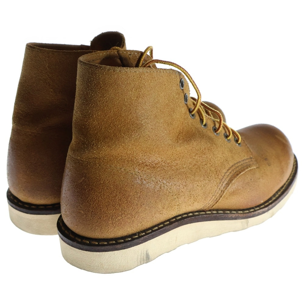RED WING(レッド ウイング) Classic Work 6inch Round-toe クラシックワーク 6インチラウンドトゥ ハイカットレザーシューズ ブラウン 8151