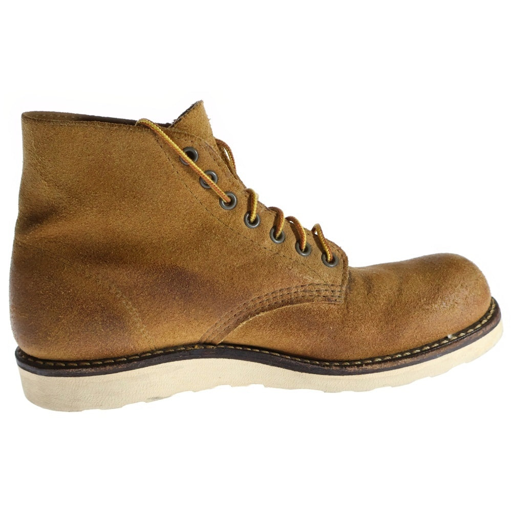RED WING(レッド ウイング) Classic Work 6inch Round-toe クラシックワーク 6インチラウンドトゥ ハイカットレザーシューズ ブラウン 8151