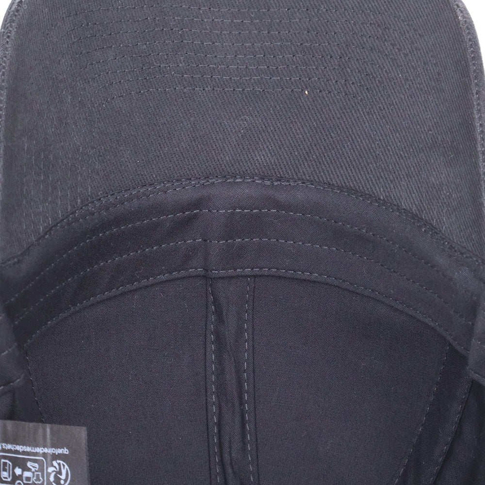 BALENCIAGA(バレンシアガ) ロゴ エンブロイダリー コットン ベースボール キャップ 帽子 ブラック 782787