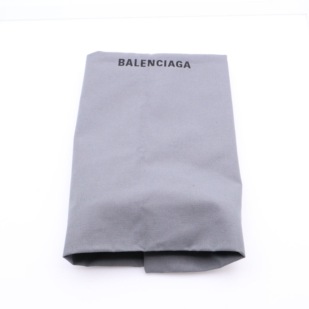 BALENCIAGA(バレンシアガ) ロゴ エンブロイダリー コットン ベースボール キャップ 帽子 ブラック 782787