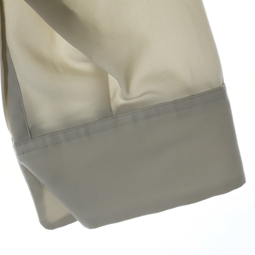 LAD MUSICIAN(ラッドミュージシャン) 23SS STANDARD SHIRT スタンダード ロングスリーブ ポリエステル 長袖 シャツ アイボリー 2123-105