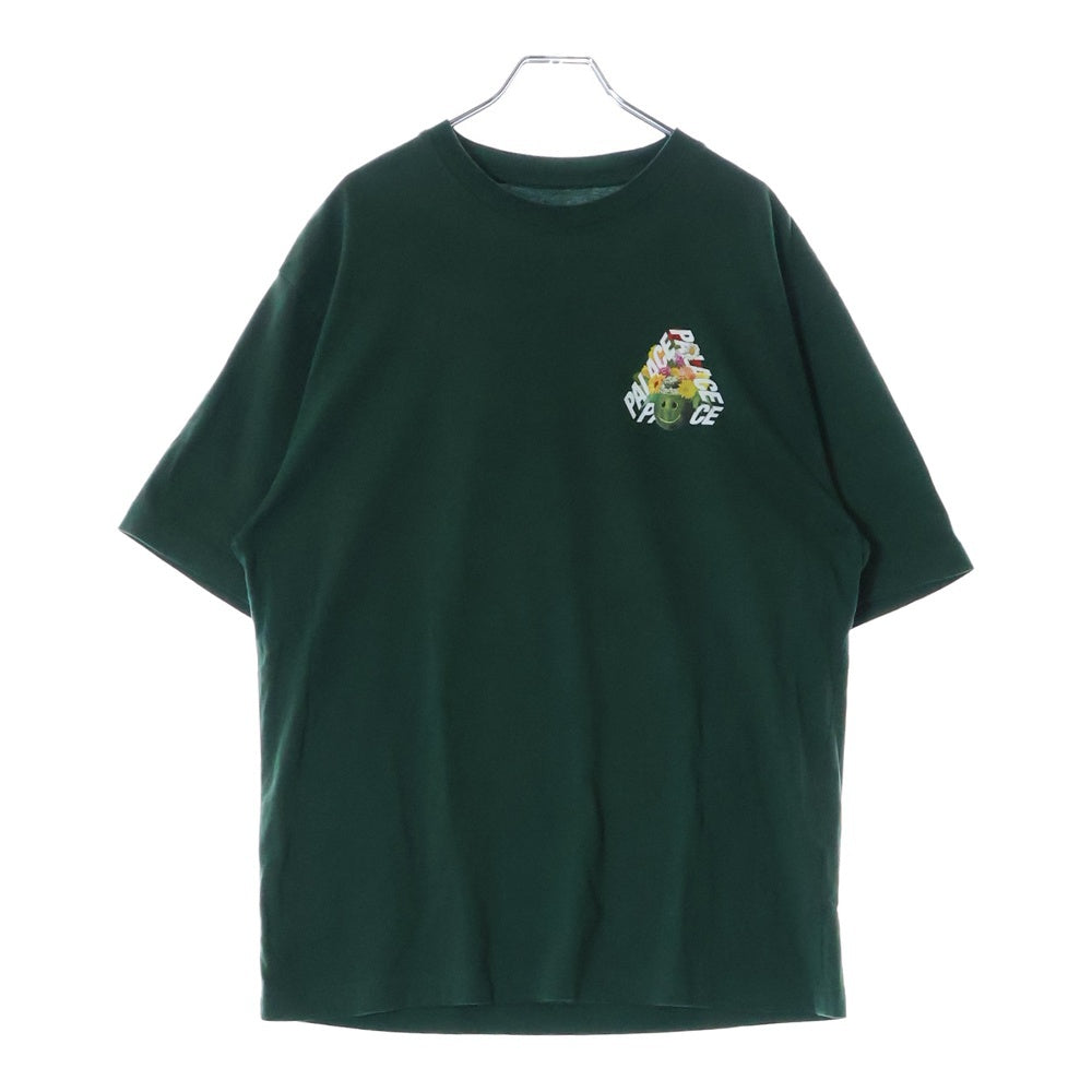 Palace Skateboards(パレススケートボーズ) P-3 PUNCH T-SHIRT グラフィック 両面プリントTシャツ 半袖カットソー グリーン
