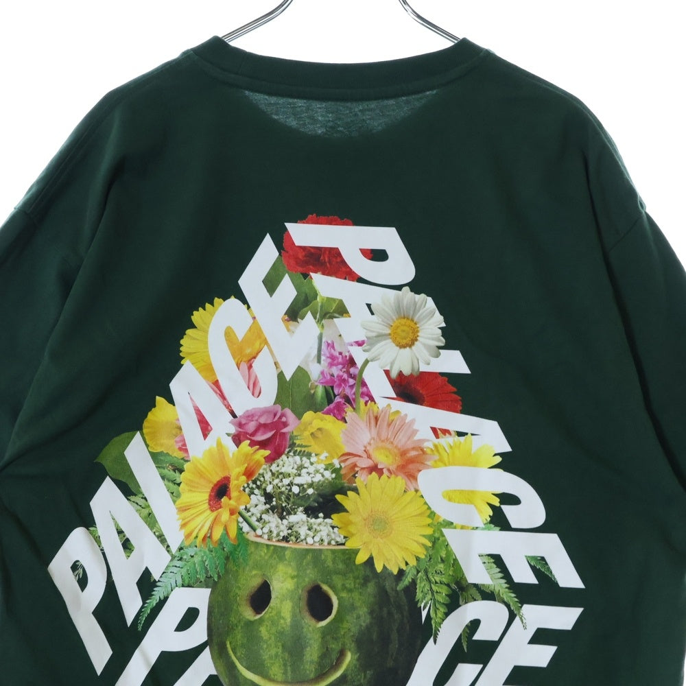 Palace Skateboards(パレススケートボーズ) P-3 PUNCH T-SHIRT グラフィック 両面プリントTシャツ 半袖カットソー グリーン