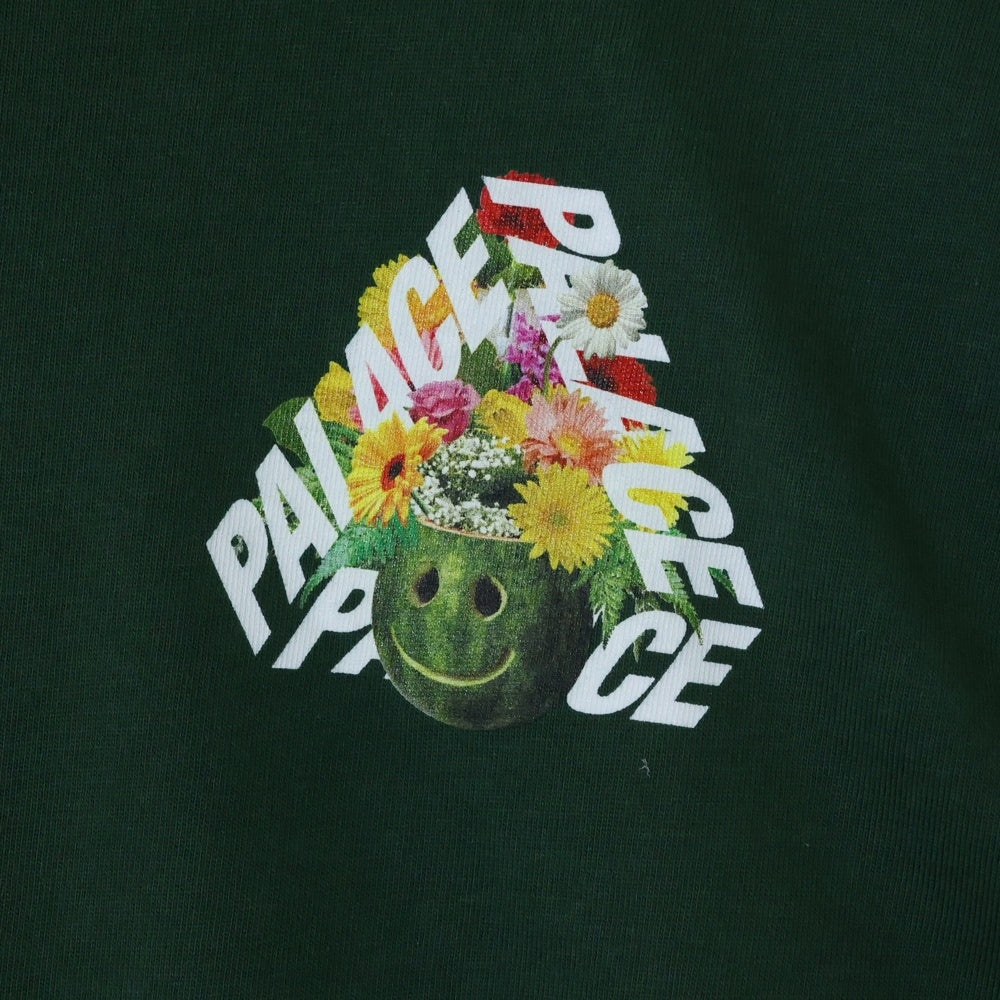 Palace Skateboards(パレススケートボーズ) P-3 PUNCH T-SHIRT グラフィック 両面プリントTシャツ 半袖カットソー グリーン