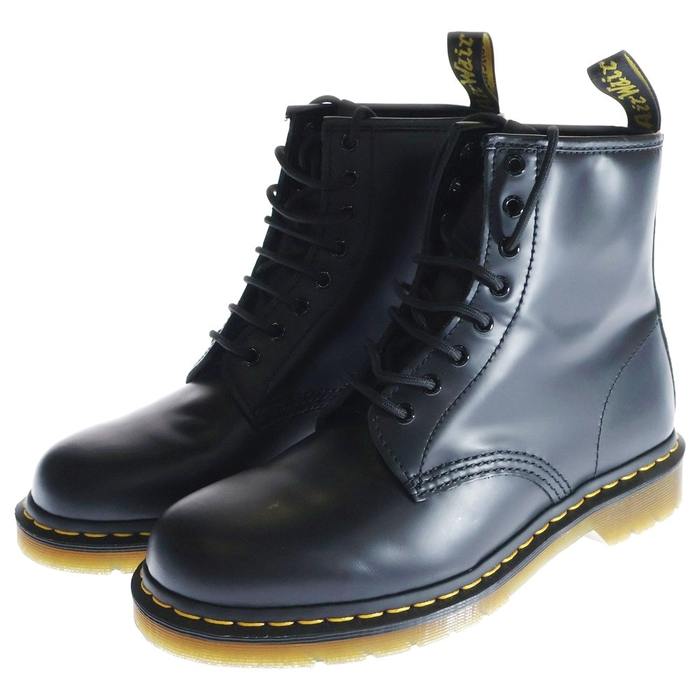 Dr.Martens(ドクターマーチン) 1460 8ホール レザーレースアップブーツ ハイカットシューズ 革靴 ブラック