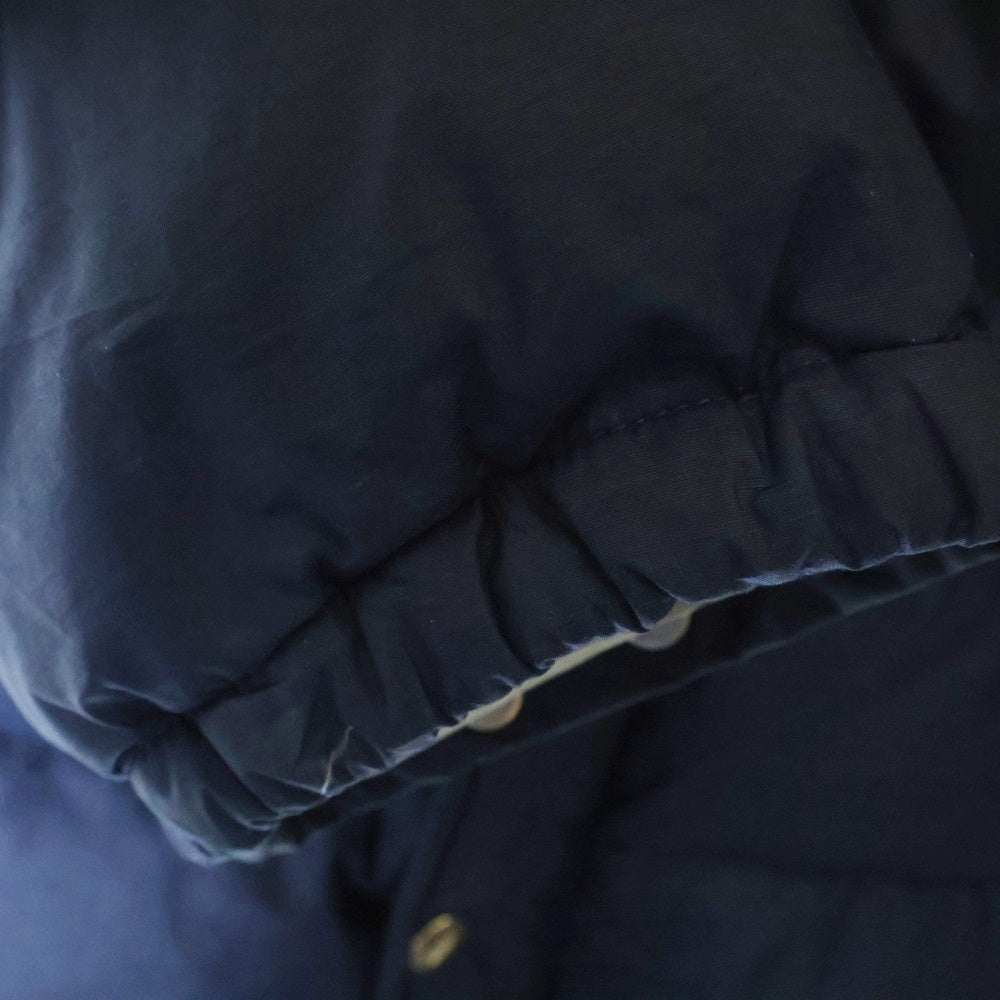 THE NORTH FACE(ザノースフェイス) 80S VINTAGE USA製 茶タグ ジップアップ ダウンジャケット ネイビー