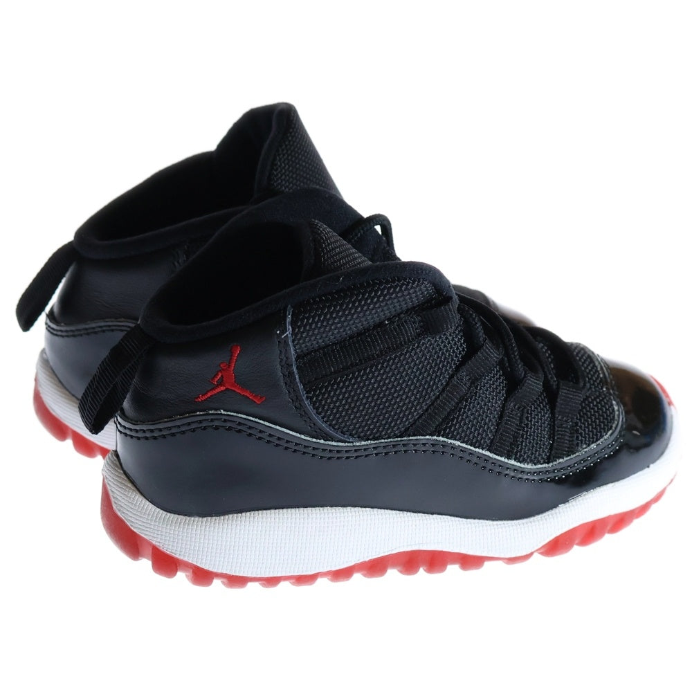 NIKE(ナイキ) TD AIR JORDAN 11 RETRO BRED エアジョーダン11 レトロ ブレッド ハイカットスニーカー ブラック キッズ US9C/15cm 378040-061