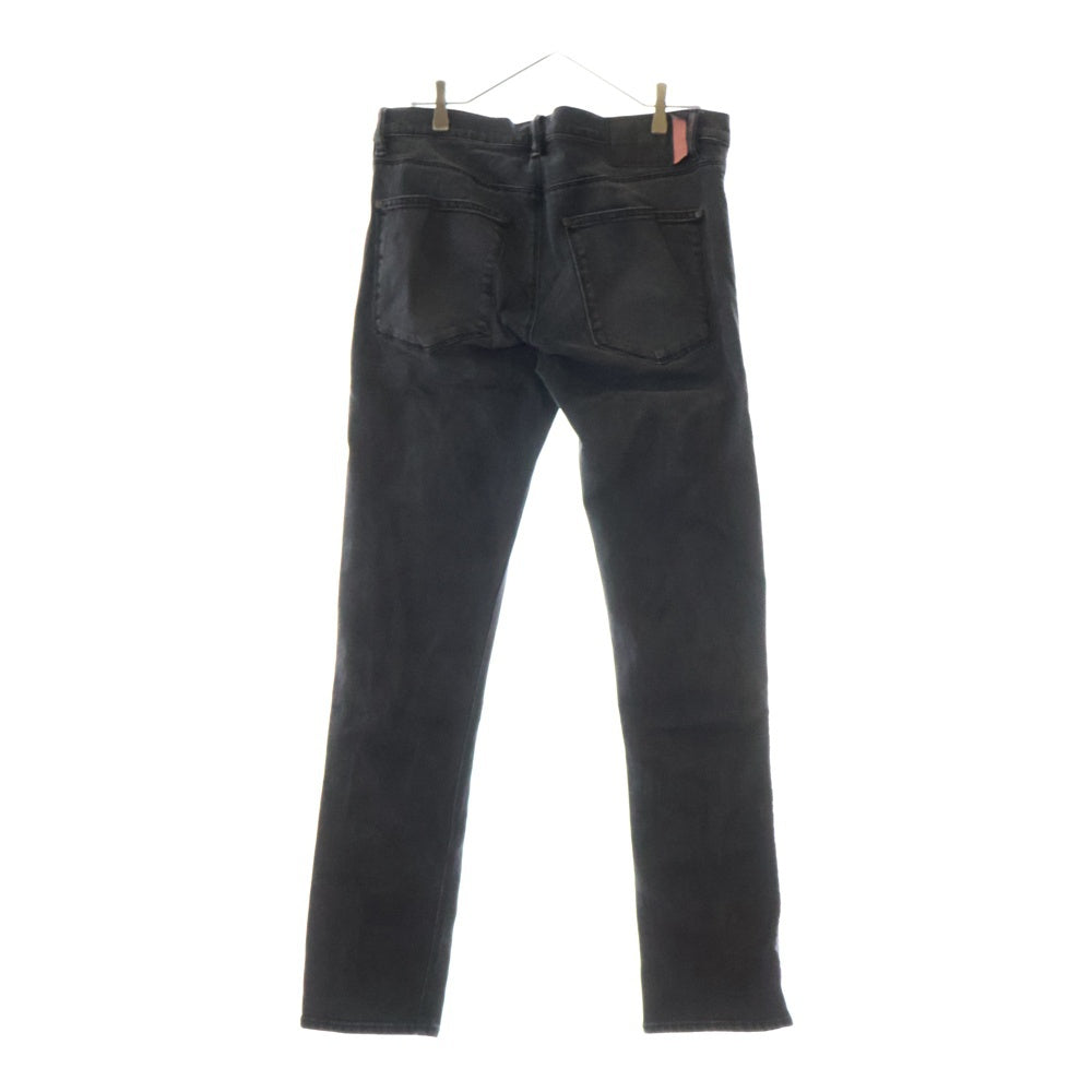 ACNE STUDIOS Bla Konst(アクネストゥディオズ ブロコンスト) MAX USED BLK ジップフライ ストレッチスキニー デニムパンツ ブラック 30O176-177