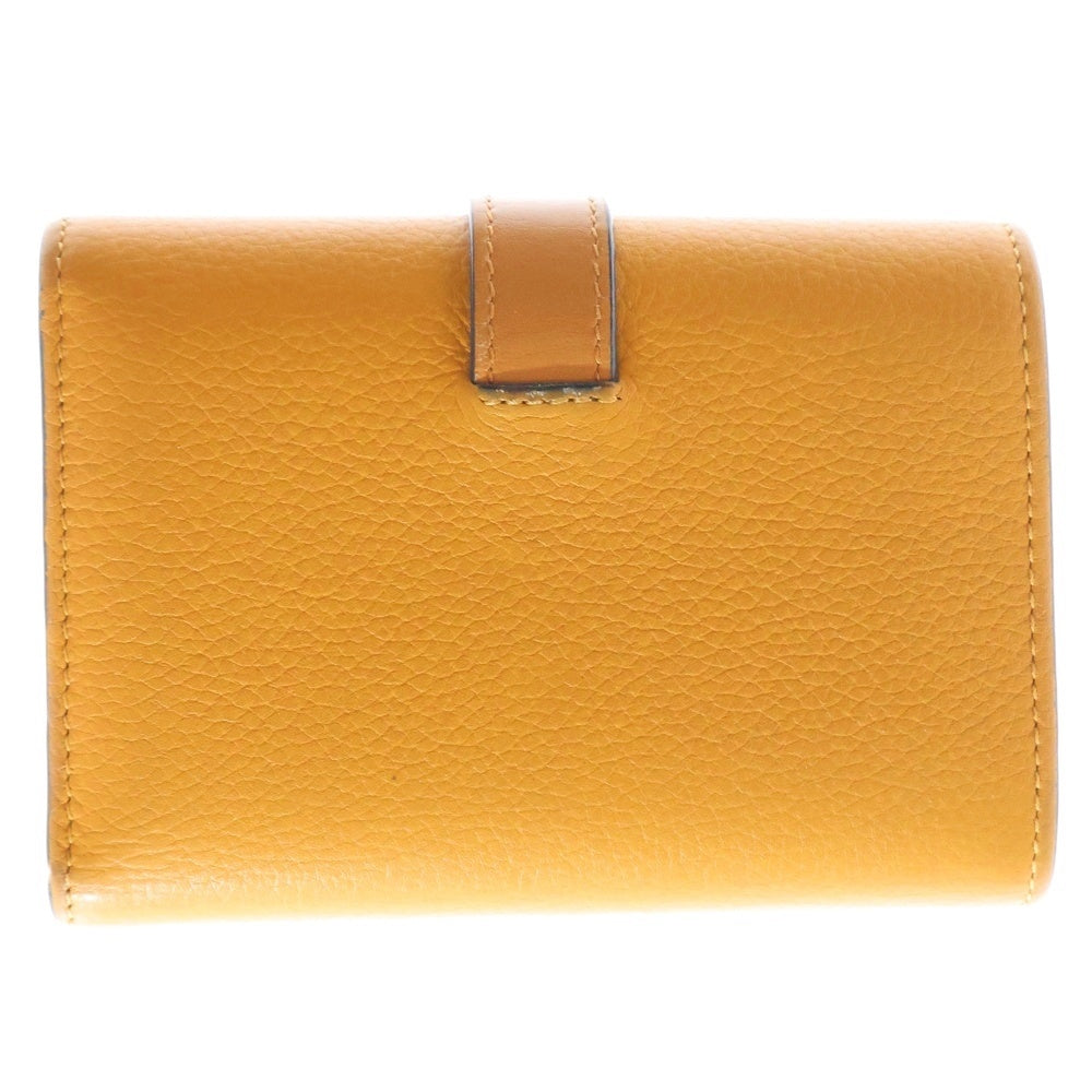 LOEWE(ロエベ) バーティカル レザーウォレット スモール 三つ折り財布 ソフトグレインカーフ ブラウン レディース 262039 C660S86X01