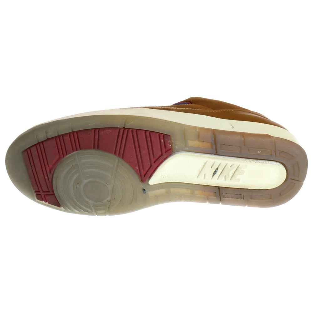 NIKE(ナイキ) ×TWO 18 AIR JORDAN 2 RETRO LOW SP TAN ツーエイティーン エアジョーダン2 レトロ タン ローカットスニーカー ブラウン US9.5/27.5cm DV7129-222