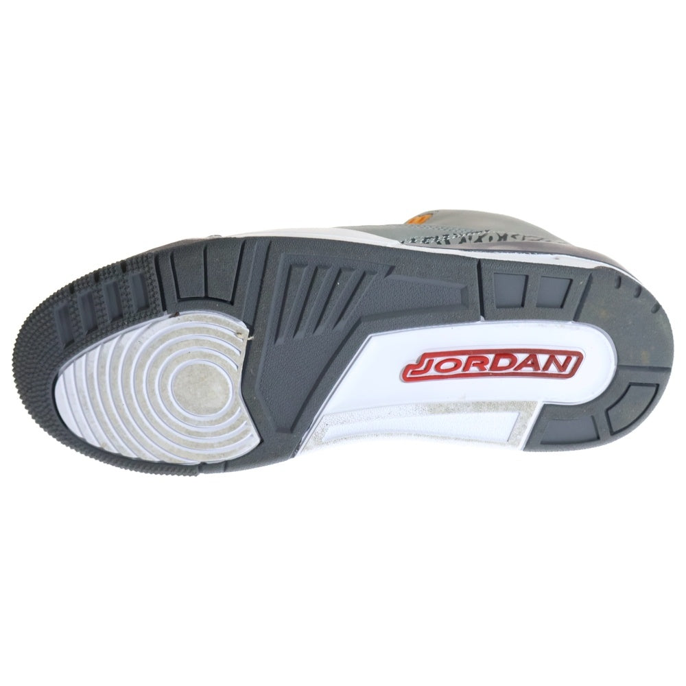 NIKE(ナイキ) AIR JORDAN 3 RETRO COOL GREY エアジョーダン3 レトロ クールグレー ハイカットスニーカー US9.5/27.5cm CT8532-012