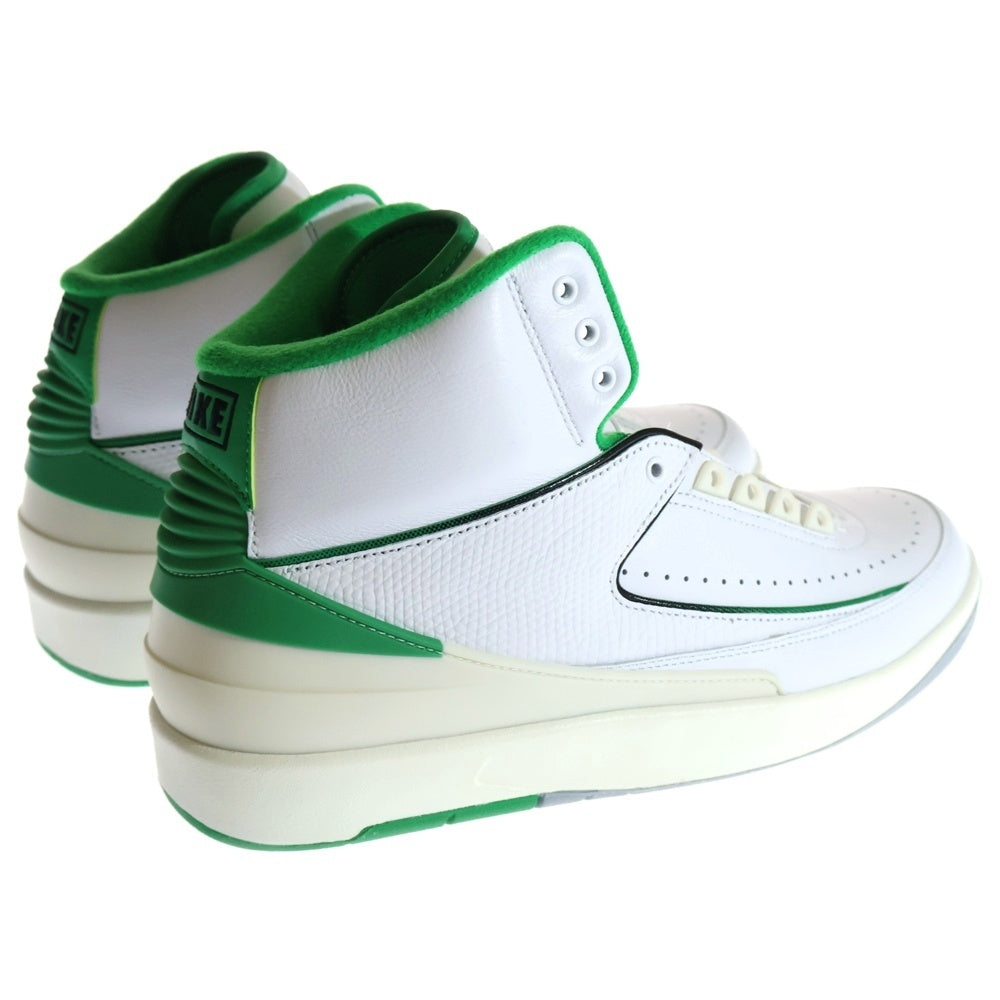 NIKE(ナイキ) AIR JORDAN 2 RETRO LUCKY GREEN エアジョーダン2 レトロ ラッキーグリーン ハイカットスニーカー ホワイト/グリーン US10/28cm DR8884-103
