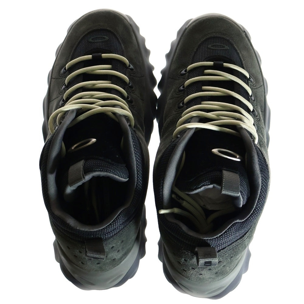 OAKLEY(オークリー) OAKLEY FACTORY TEAM NUBUCK EDGE BOOT ローカットスニーカー グレ ーUS9.5/27.5cm FOF100590