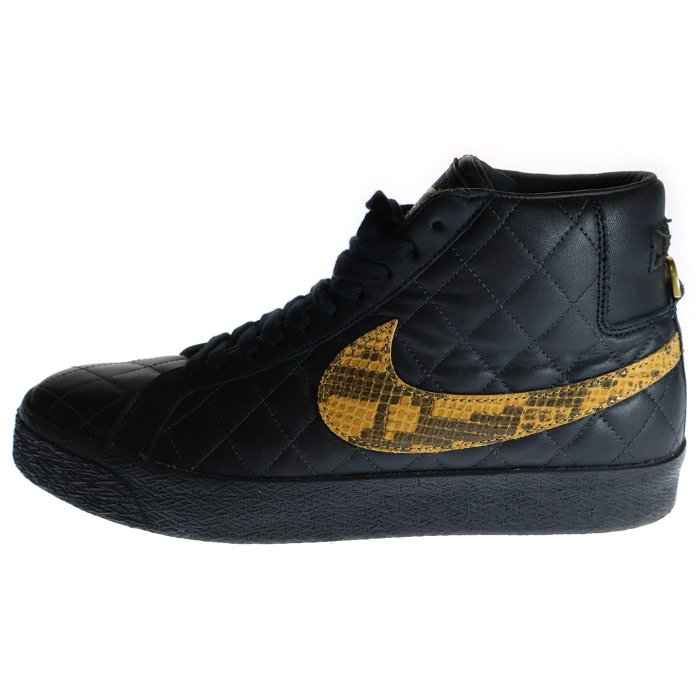 NIKE SB(ナイキエスビー) 22AW ×SUPREME ZOOM BLAZER MID シュプリーム ズーム ブレーザー ミッドカットスニーカー ブラック US9.5/27.5cm DV5078-001
