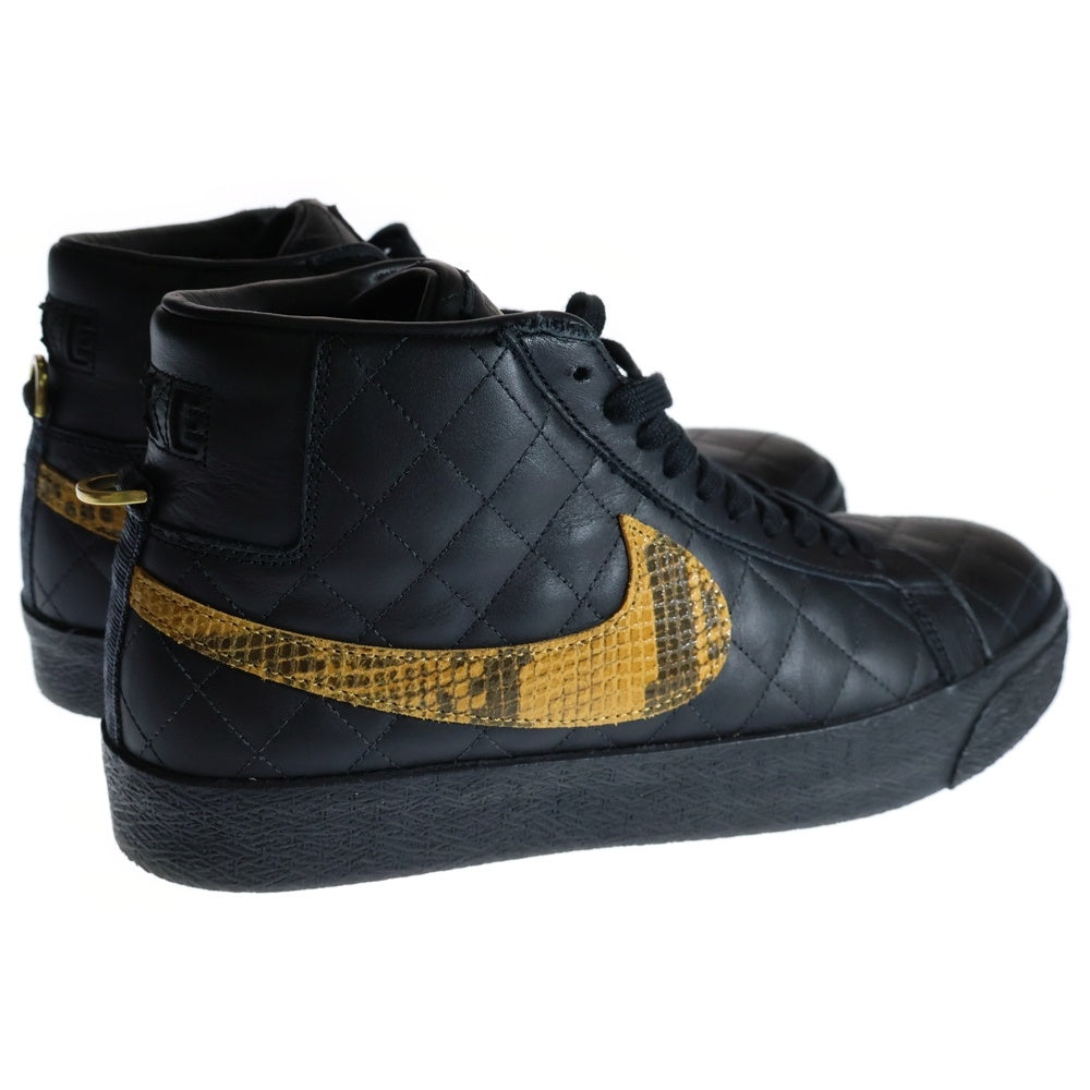 NIKE SB(ナイキエスビー) 22AW ×SUPREME ZOOM BLAZER MID シュプリーム ズーム ブレーザー ミッドカットスニーカー ブラック US9.5/27.5cm DV5078-001