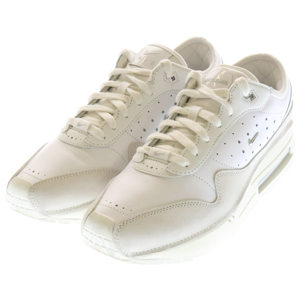 NIKE(ナイキ) ×JACQUEMUS WMNS AIR MAX 1 SP ジャックムス ウィメンズ エアマックス1 ローカットスニーカー ホワイト US11/28cm HM6690-100