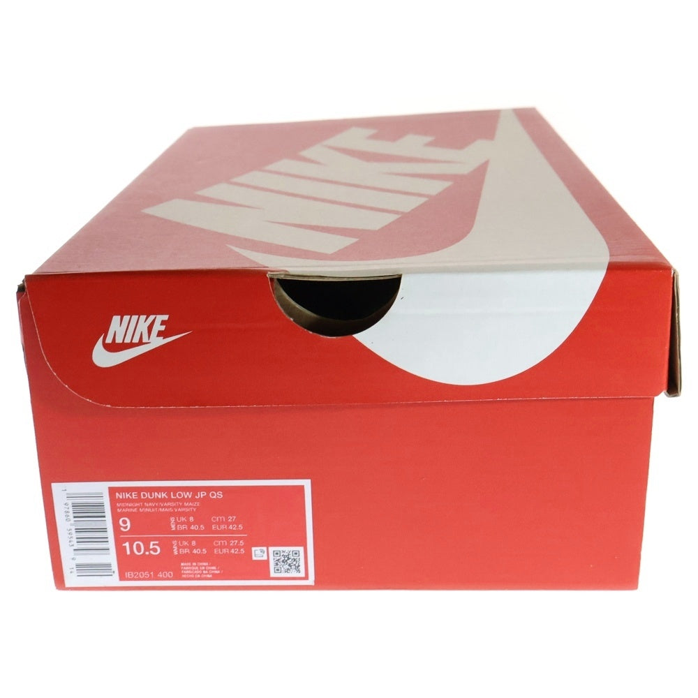 NIKE(ナイキ) DUNK LOW CO.JP WHAT THE MIDNIGHT NAVY AND VARSITY ダンク CO.JP ワット ローカットスニーカー マルチカラー US9/27cm IB2051-400