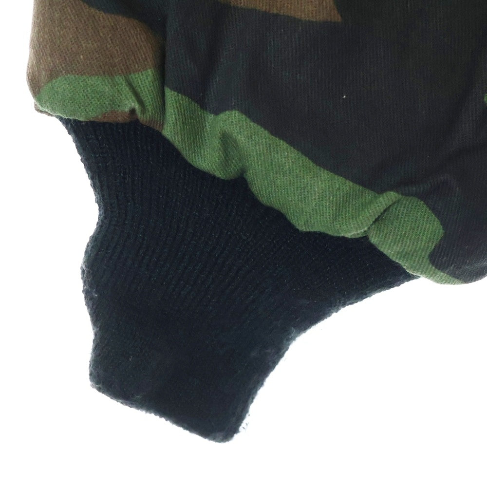 VINTAGE(ヴィンテージ) Military ミリタリー ジップアップ フライトボンバージャケット 迷彩 カモ柄 カーキ WPL13226
