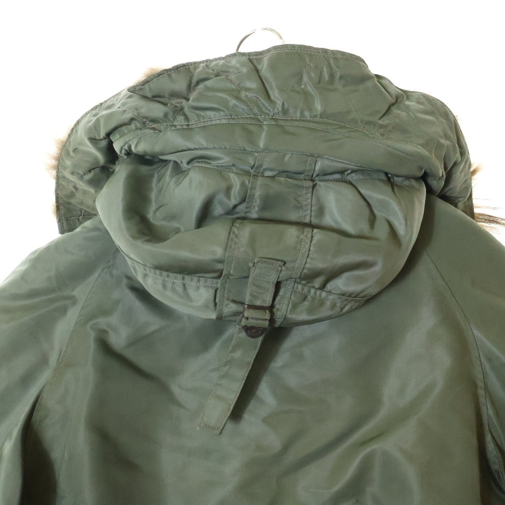 VINTAGE(ヴィンテージ) 60S US.AIRFORCE TYPE N-3B FLIGHT JACKET ファー フーデッド フライトジャケット グリーン 8415-269-0418