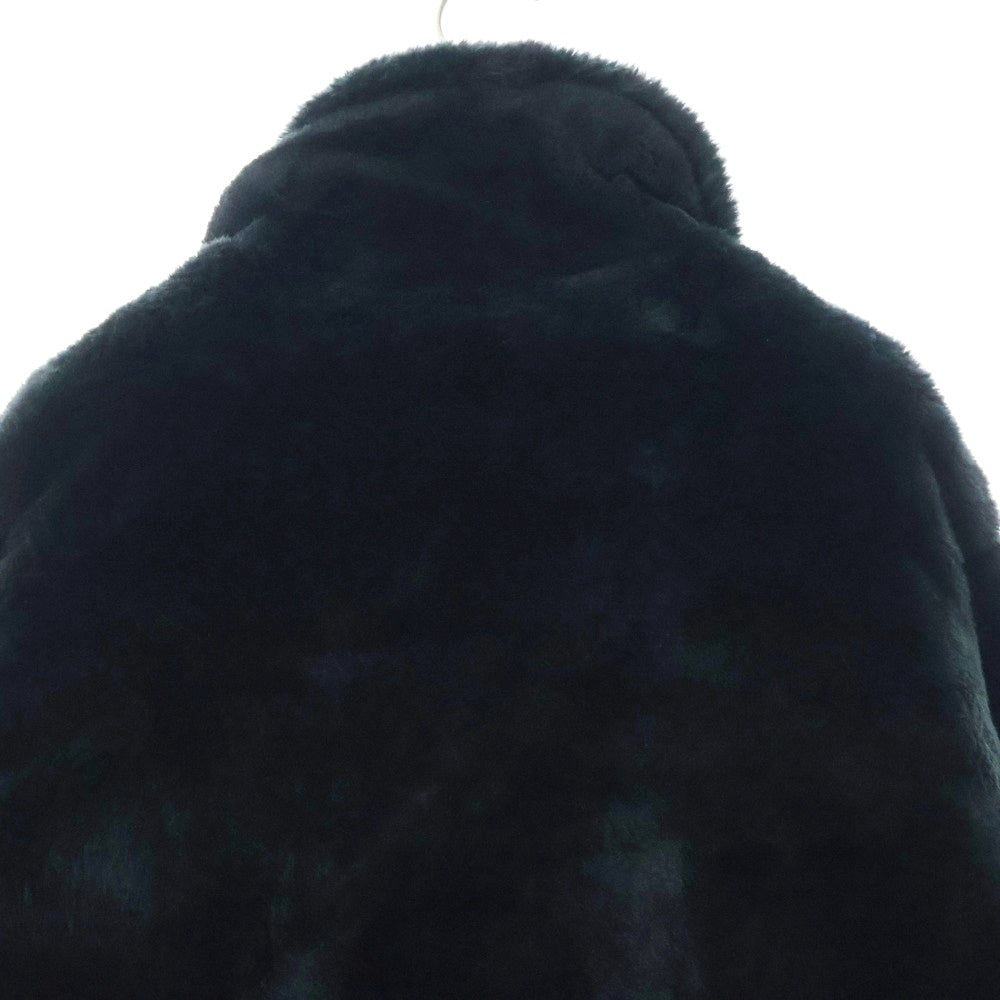 WACKO MARIA(ワコマリア) 22AW FUR DOUBLE RIDERS JACKET ボールジップ ダブル ライダース ファー ジャケット ブラック 22FW-WMO-BL02