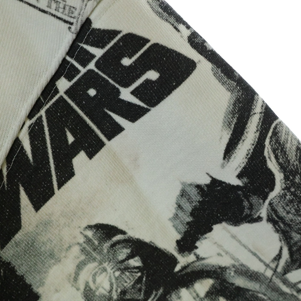 KITH(キス) 23SS ×STAR WARS DARTH VADER ILLUSTRATION HOODIE スターウォーズ ダースベイダー イラストレーション プルオーバー スウェット パーカー ホワイト KHM031047