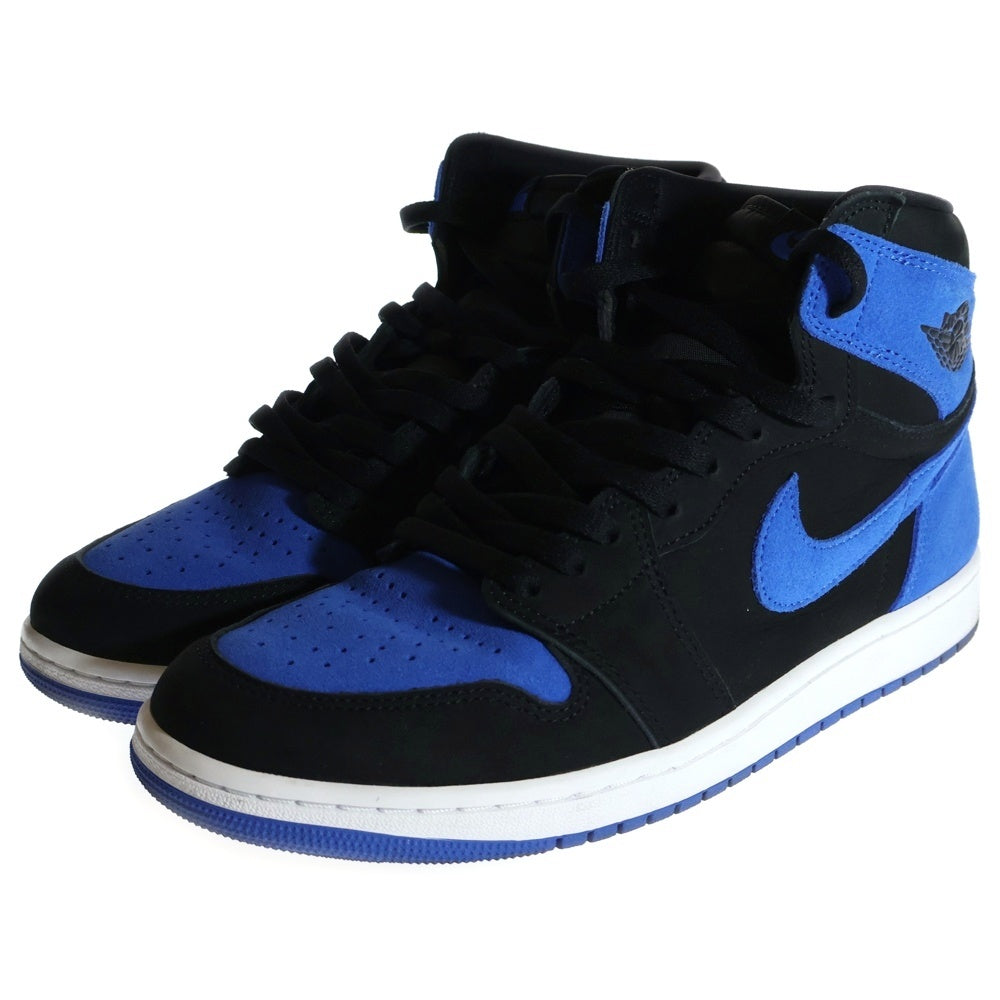 NIKE(ナイキ) AIR JORDAN 1 RETRO HIGH OG ROYAL REIMAGINED エアジョーダン1 レトロ ロイヤル リイマジンド ハイカットスニーカー ブラック/ブルー US11/29cm DZ5485-042