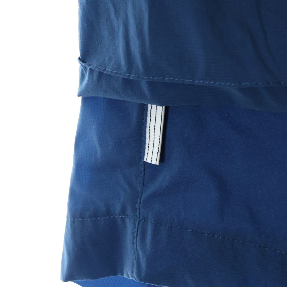 S.F.C(ストライプス フォー クリエイティ) 24SS LARGE POCKET SHORTS ラージポケット ナイロンショーツ ハーフパンツ ブルー