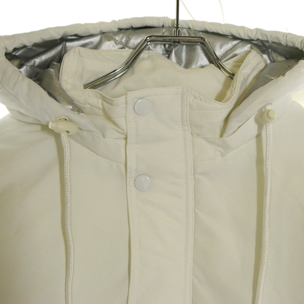 SUPREME(シュプリーム) 19SS Stars Puffy Jacket バックロゴ刺繍 スターズ パフィー ジップアップフーデッドジャケット ホワイト/シルバー/ブルー
