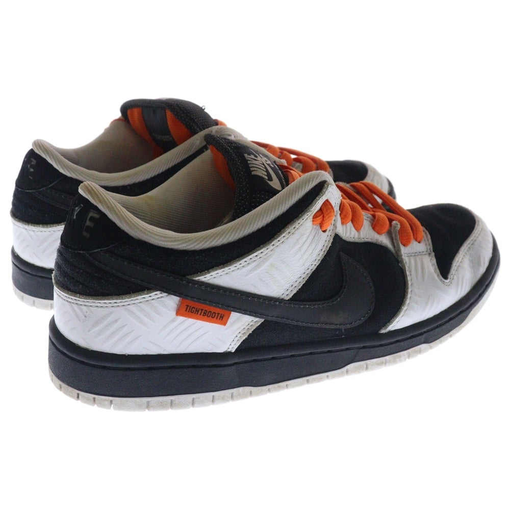 NIKE(ナイキ) ×TIGHTBOOTH SB DUNK LOW PRO QS タイトブース エスビーダンク ローカットスニーカー ホワイト/ブラック US8/26cm FD2629-100
