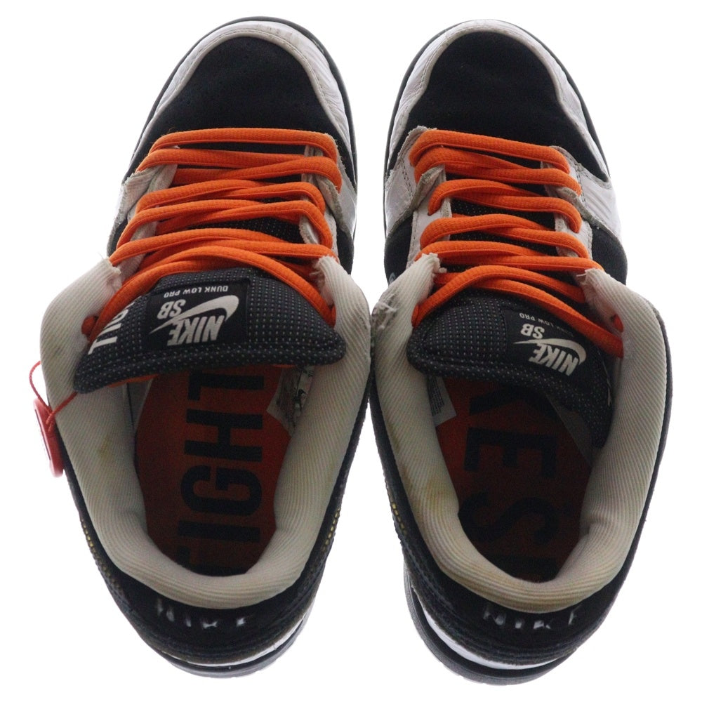 NIKE(ナイキ) ×TIGHTBOOTH SB DUNK LOW PRO QS タイトブース エスビーダンク ローカットスニーカー ホワイト/ブラック US8/26cm FD2629-100