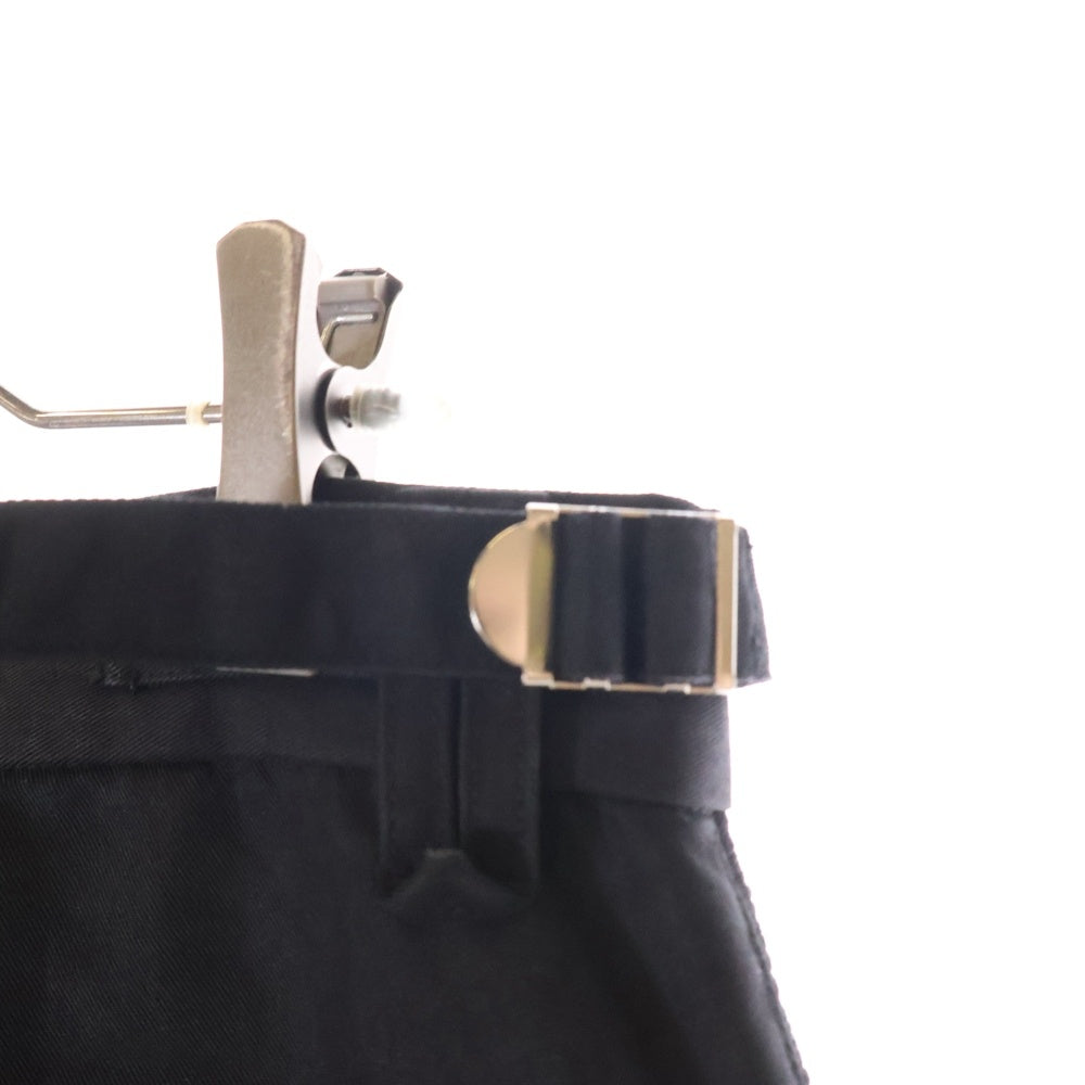 cmmawear(コマウェア) GAIA CARGO TROUSERS ガイア コットン ワイド カーゴパンツ トラウザー ブラック
