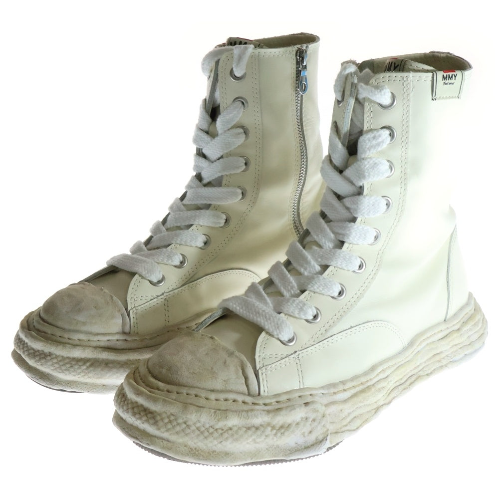 MAISON MIHARAYASUHIRO(メゾンミハラヤスヒロ) 25SS PETERSON23 OG SOLE LEATHER EXTRA HIGH-TOP SNEAKER レザーソール ハイカットスニーカー A14FW727