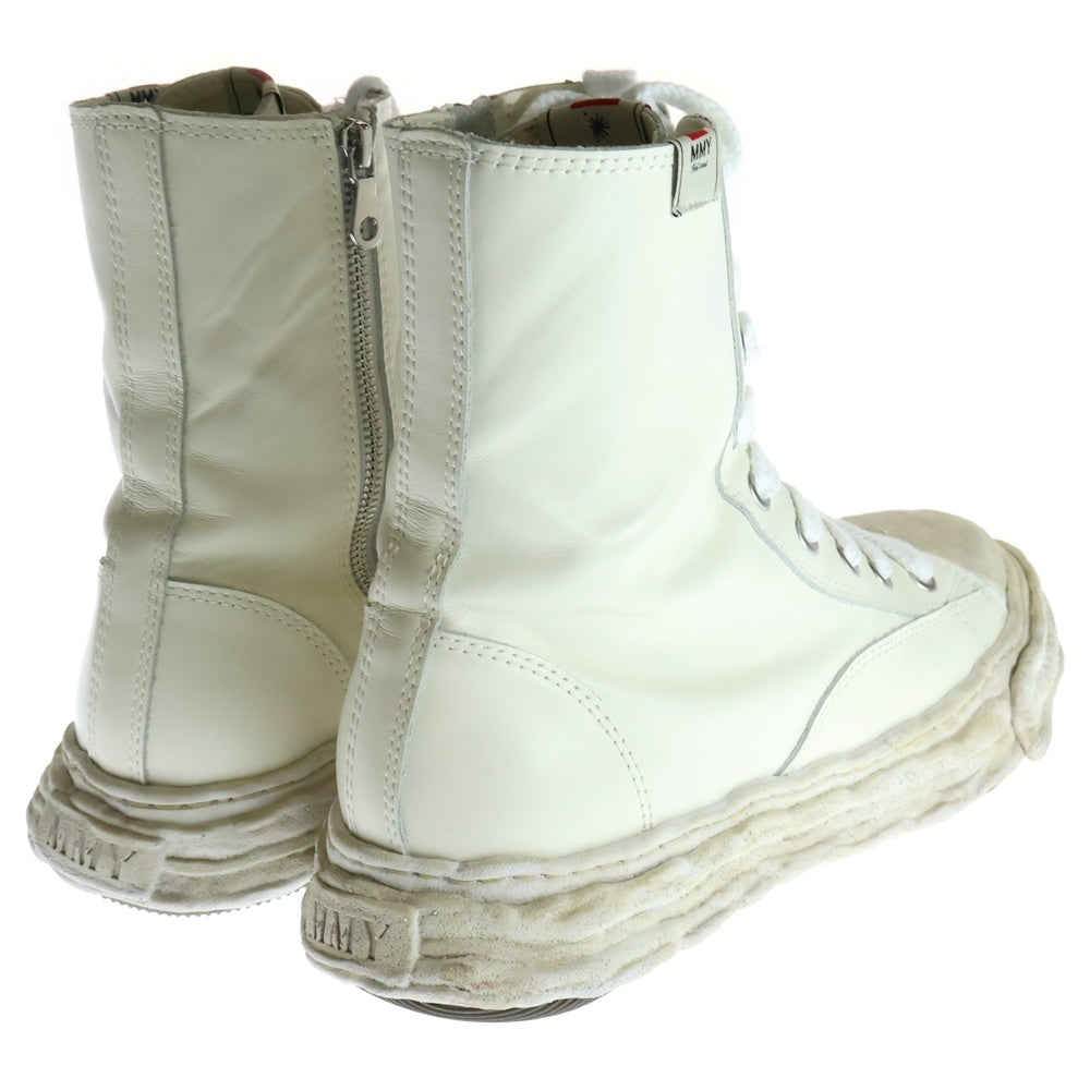 MAISON MIHARAYASUHIRO(メゾンミハラヤスヒロ) 25SS PETERSON23 OG SOLE LEATHER EXTRA HIGH-TOP SNEAKER レザーソール ハイカットスニーカー A14FW727