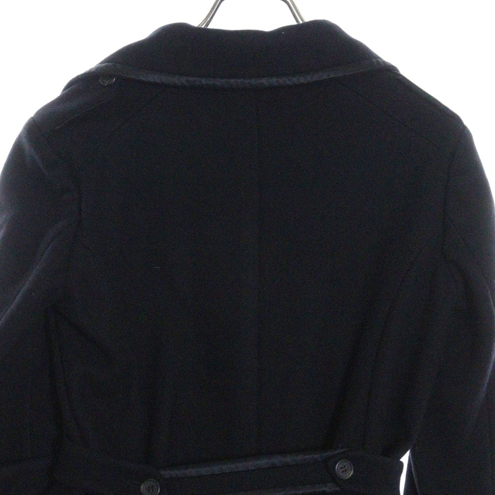 miumiu(ミュウミュウ) 06AW Wool Piping Trench Coat ウール パイピング トレンチコート レディース ネイビー