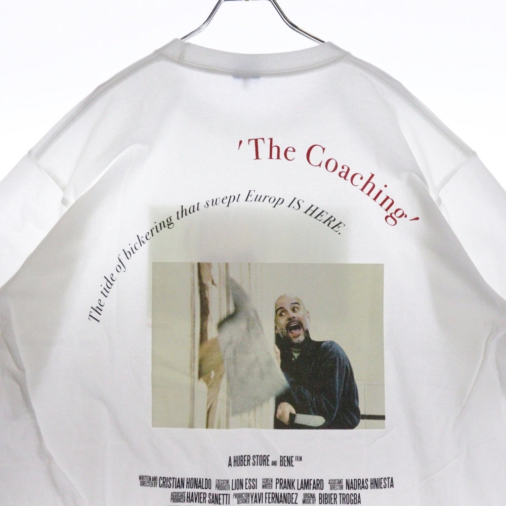 HUBER STORE(ヒューバーストア) 25SS COAHING TEE コーチングTシャツ ホワイト