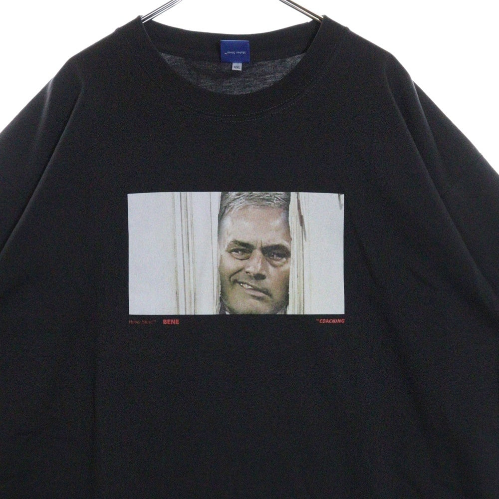 HUBER STORE(ヒューバーストア) 25SS COAHING TEE コーチングTシャツ ブラック